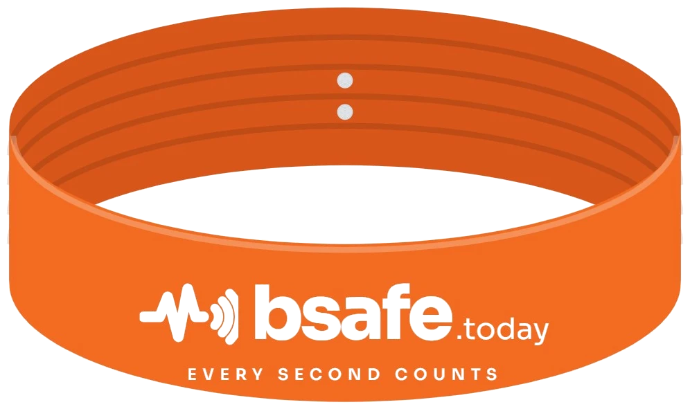 bsafe Wide Band orange